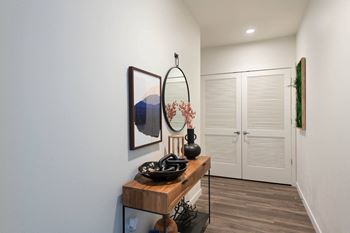 Modern wood-style flooring
